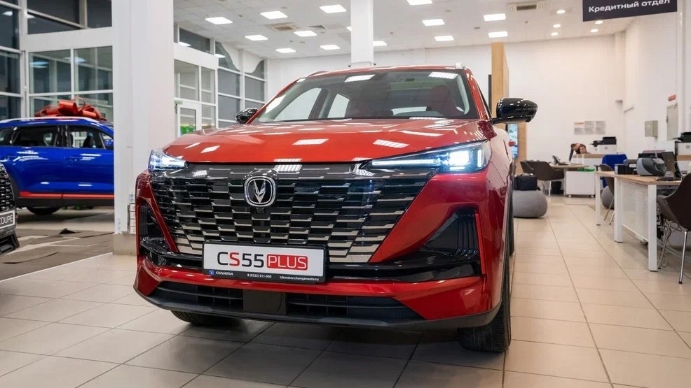 Changan CS55 Plus в дилерском центре