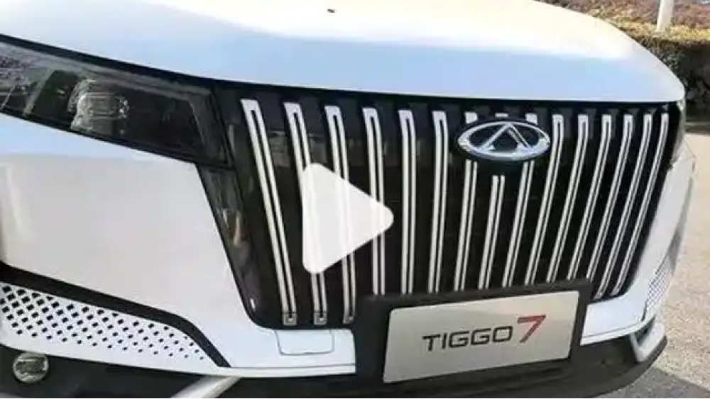 Шпионские снимки нового кроссовера Chery Tiggo 7