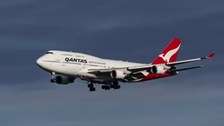 Пассажиры рейса Qantas