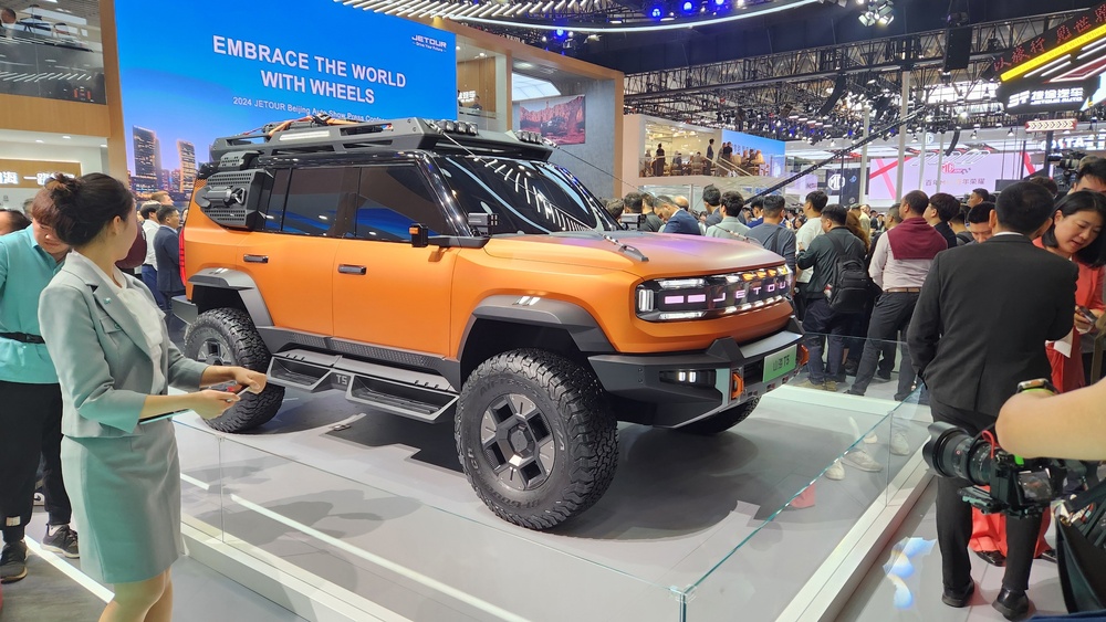 Jetour на пекинском автосалоне T5