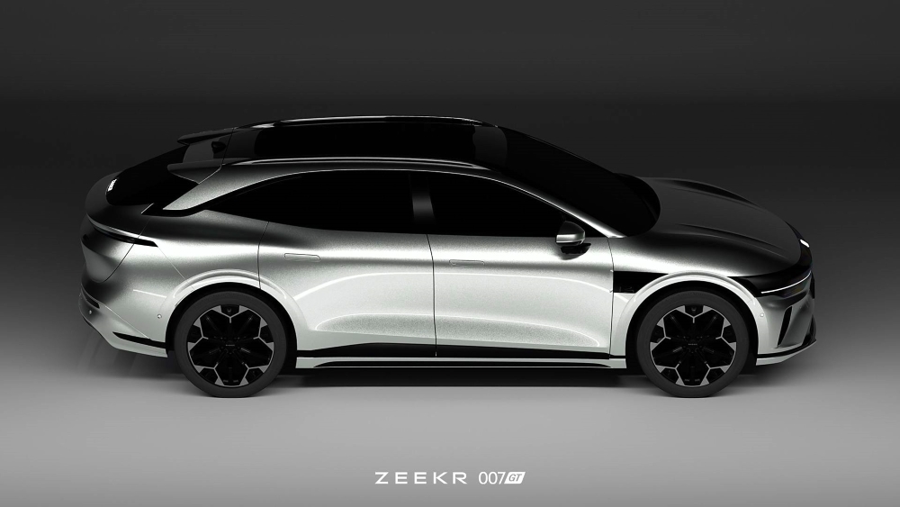 Zeekr 007 GT универсал сбоку