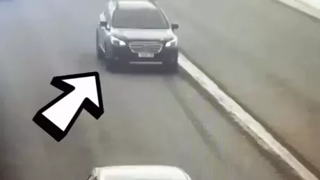 водитель Subaru превышение скорости