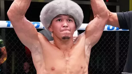 Поражение Асу Алмабаева в UFC