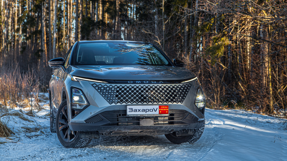 обновленный Omoda C5 FL рестайлинг тест спереди