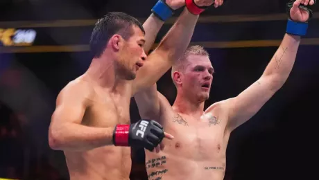 поражение в UFC