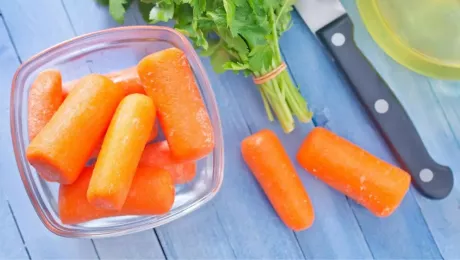 улучшение зрения морковкой