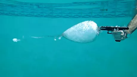 Защита от пули в воде