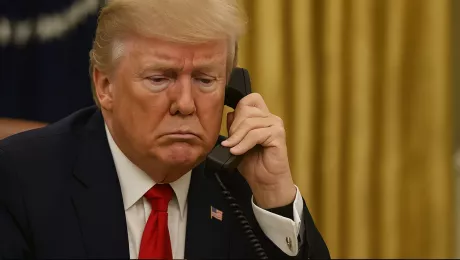 Грустный Трамп