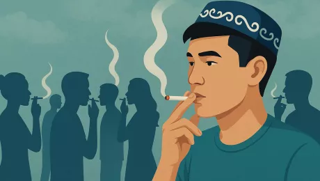 курение в Казахстане