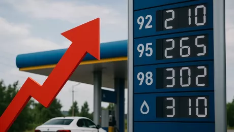 рост цен на бензин
