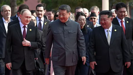 Путин Си и Ким