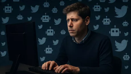 Сэм Альтман - Теория мертвого интернета