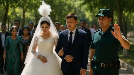 Свадьба в Узбекистане