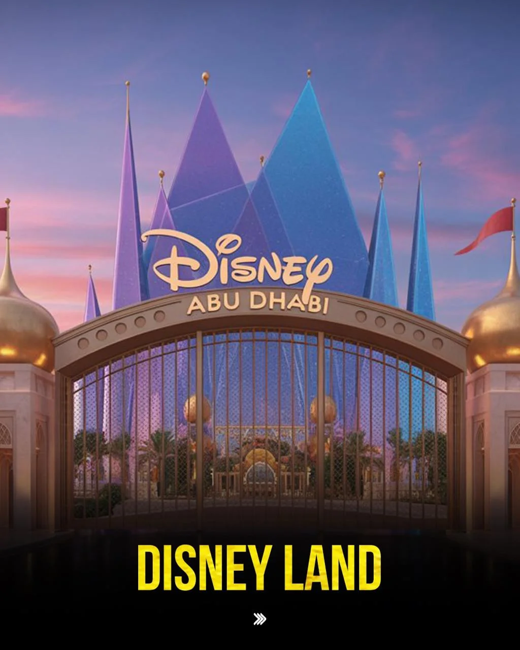 Disney theme park resort
