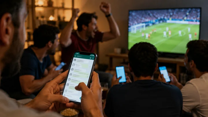 Рекорд WhatsApp во время матча Аргентины и Египта