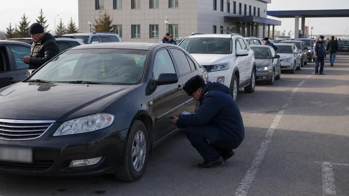Схема незаконной регистрации автомобилей в Алматинской области