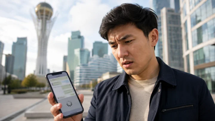 Сбой Telegram в Казахстане 13 августа